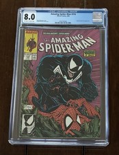 Amazing Spider-Man #316 CGC 8.0 Venom Cover Marvel OW/W 1989 Todd McFarlane