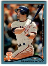 Brandon Hicks 2014 Topps Update Walmart Blue #US-83 San Francisco Giants