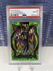 Panini Select 2024 Jayden Daniels #26 Neon Green Shock Prizm /599 PSA 10