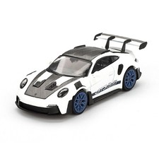 Mini GT 1/64 Porsche 911 992 GT3 RS Weissach Package White #MGT00853-BL