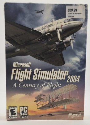Microsoft Flight Simulator 2004 A Century of Flight PC Video Game