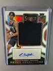 2023-24 Panini Select Rayan Rupert White Rookie Jersey Auto Autograph /49