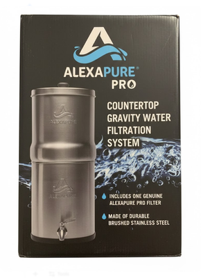#ad Alexapure Pro Stainless Steel Water Filter Purification System – New in Box $148.99