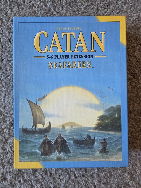 Catan: Seafarers 5-6 Player Expansion 3074 - 5th Edition, Complete Unplayed