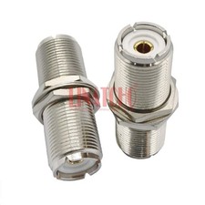 SO239 to SO239 Bulkhead Connector UHF Female to Female RF Coax 4.5 Long Adapter