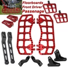 Driver Floorboards Footpeg Bracket Kit For Harley Touring Road King Street Glide