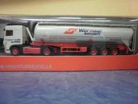 Herpa Lkw Daf 106 Xf Aerop. Sc Kippsilo-Sz Wormser 306577