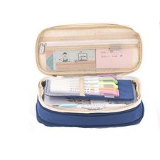 Pencil Case Big Pencil Bag with Zipper Big Pen Pouch Large Stationery Pen Case