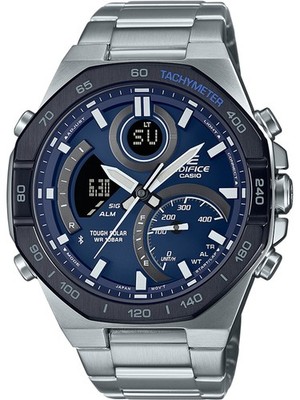 Casio ECB-900DB-2AEF Mens Watch Edifice Racing Multicolor Solar 48mm 10ATM