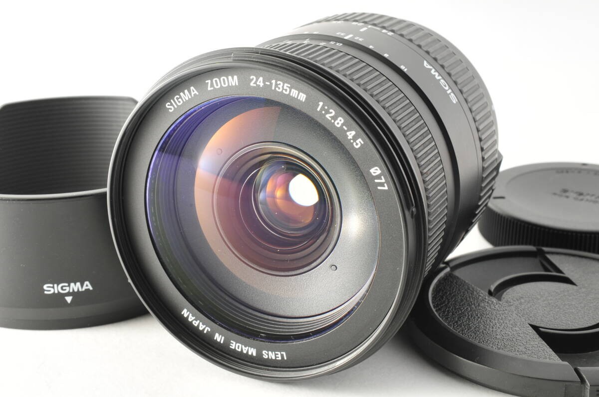 Sigma Zoom 24-135mm F2.8-4.5 for Canon EF mount Sigma zoom lens
