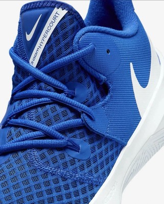 $89 Nike HyperSpeed Court Blue White Volleyball Sneakers  display picture 1