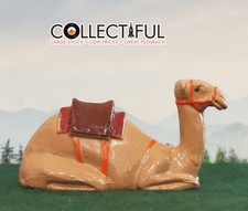 LEAD SEATED CAMEL - BRITISH CAMEL CORP - TOY SOLDIER FIGURE BRITAINS SIZE  1900