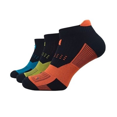 Fitness Funktions Sneaker  Sport Socken Neon Farben versch. Größen Übergröße