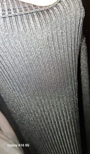 SHEIN Women SZ M Solid Rib-knit Tank Bodycon Dress Sleeveless Stretch Mini