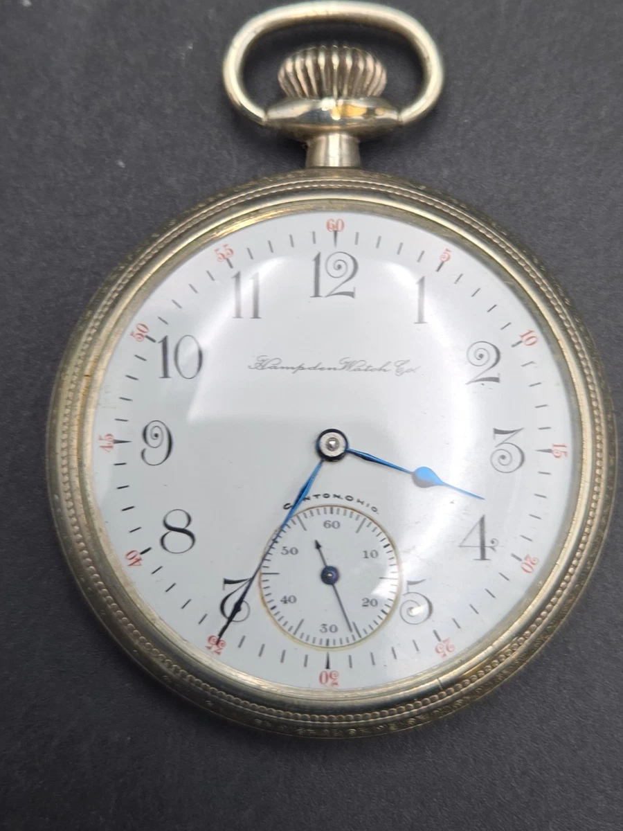 Hampden Pocket Watch Pocket Watches 1910-1919 Year Manufactured 17