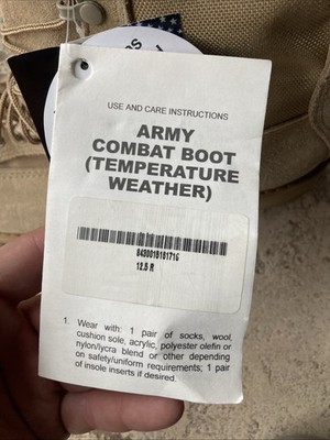 ROCKY 790G Combat Goretex Boots Men's 12.5R | eBay