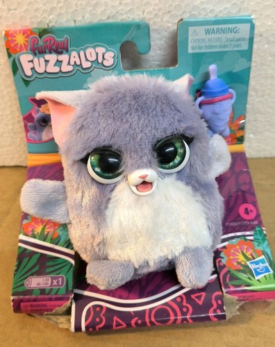 FurReal Fuzzalots Kitty Interactive Color Changing Toy 25+ Sounds/Reactions New