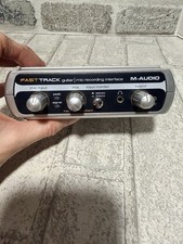 M-Audio Fast Track Guitar Mic Recording USB Interface