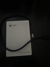 2TB Seagate External Hard Drive White for Microsoft Xbox Console