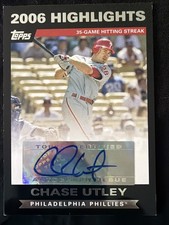 Chase Utley 2007 Topps Highlights 