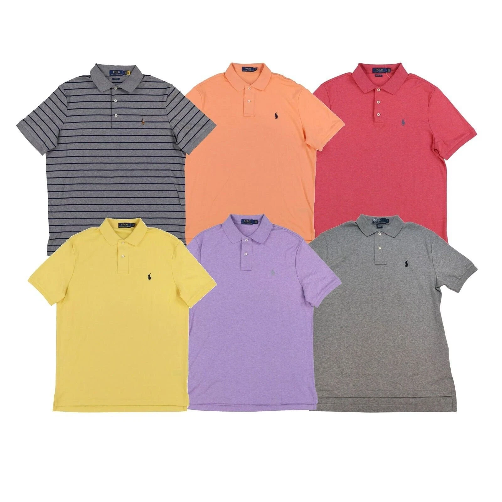 Polo Ralph Lauren Men's Polo Shirt Classic Fit Interlock Casual Collared Top New
Opens in a new wind