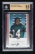 2001 Upper Deck Rookie Watch Chris Chambers #195 BGS 9.5 GEM MINT 0p5