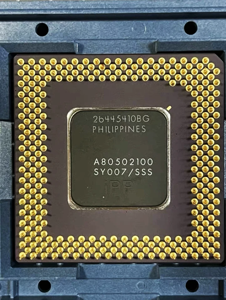 1PCS Brand new Intel Pentium A80502100 SY007 vintage processor 586 CPU - Image 2 of 4