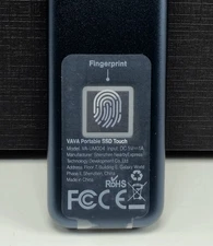 Portable External SSD VAVA with encryption USB3(A/C), Mac/Windows/Android/512GB 