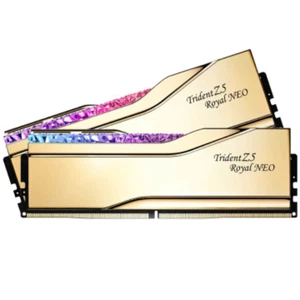 G.Skill DDR5 32GB 2x16GB 6400 Trident Z5 Royal Neo Gold 6400J3039G16GX2-TR5NG