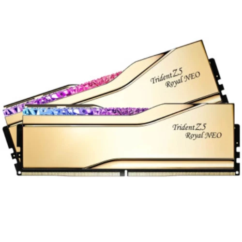 G.Skill DDR5 32GB 2x16GB 6400 Trident Z5 Royal Neo Gold 6400J3039G16GX2-TR5NG