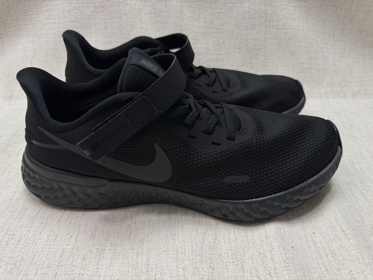 Nike Mens Revolution 5 Fly ease Black 10.5 BQ3211-001 Athletic Nero  Anthracite | eBay