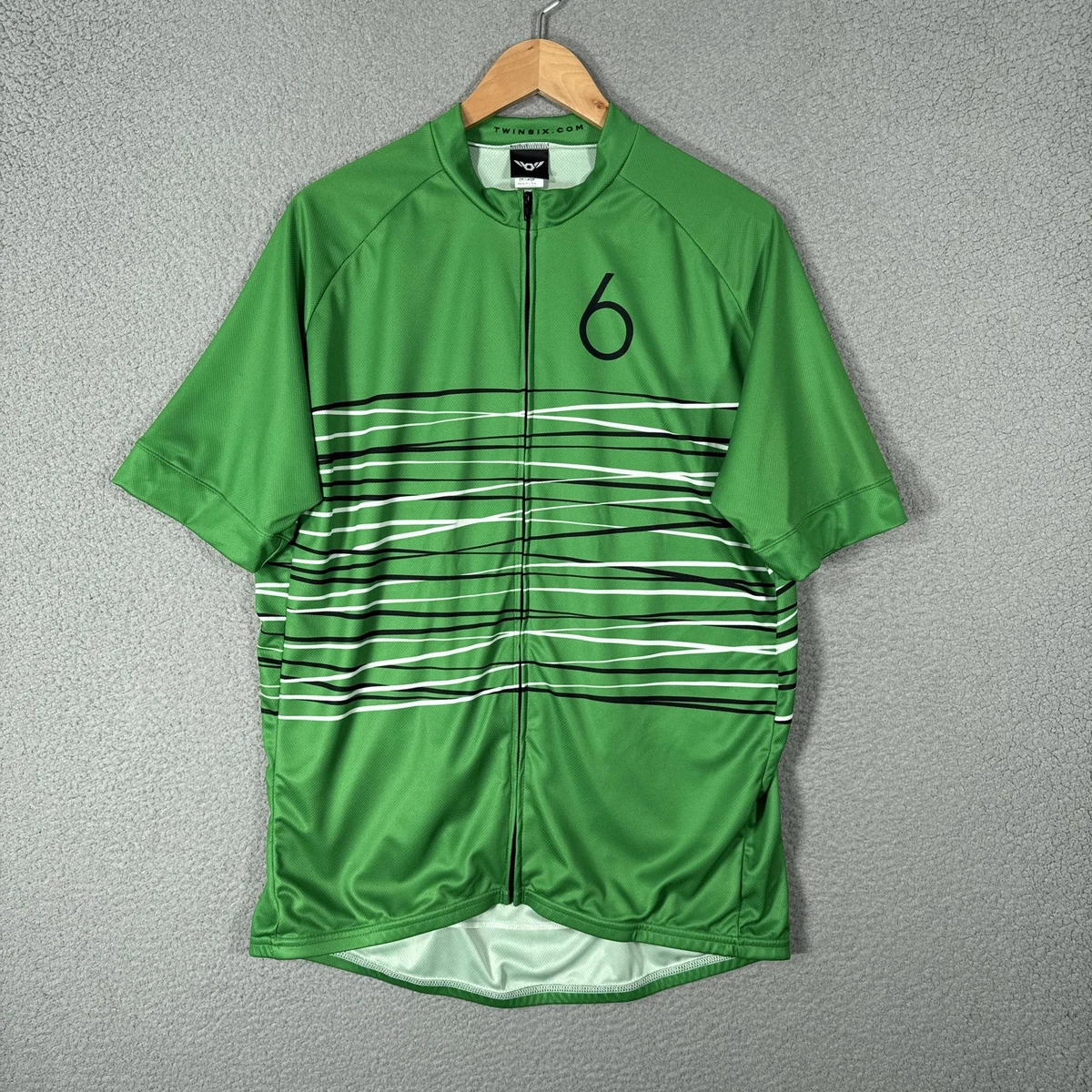 Climb – Maillot Manches Courtes Homme vert sauge Velò SANTINI
