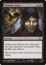 Diabolic Tutor 10th Edition MP MTG