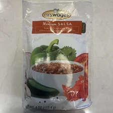 Mrs. Wages 4 Oz. Medium Salsa Tomato Mix expiration 6–2026