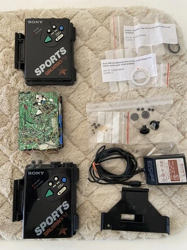 Sony Sports Walkman WM-F5 Includes 2 Players parts or restoration