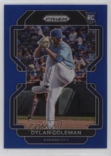2022 Panini Prizm Blue Prizm Dylan Coleman #55 11n2