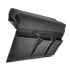 Car Door Side Storage Pocket: Leather Window Armrest Bag Black Car Door Windo...