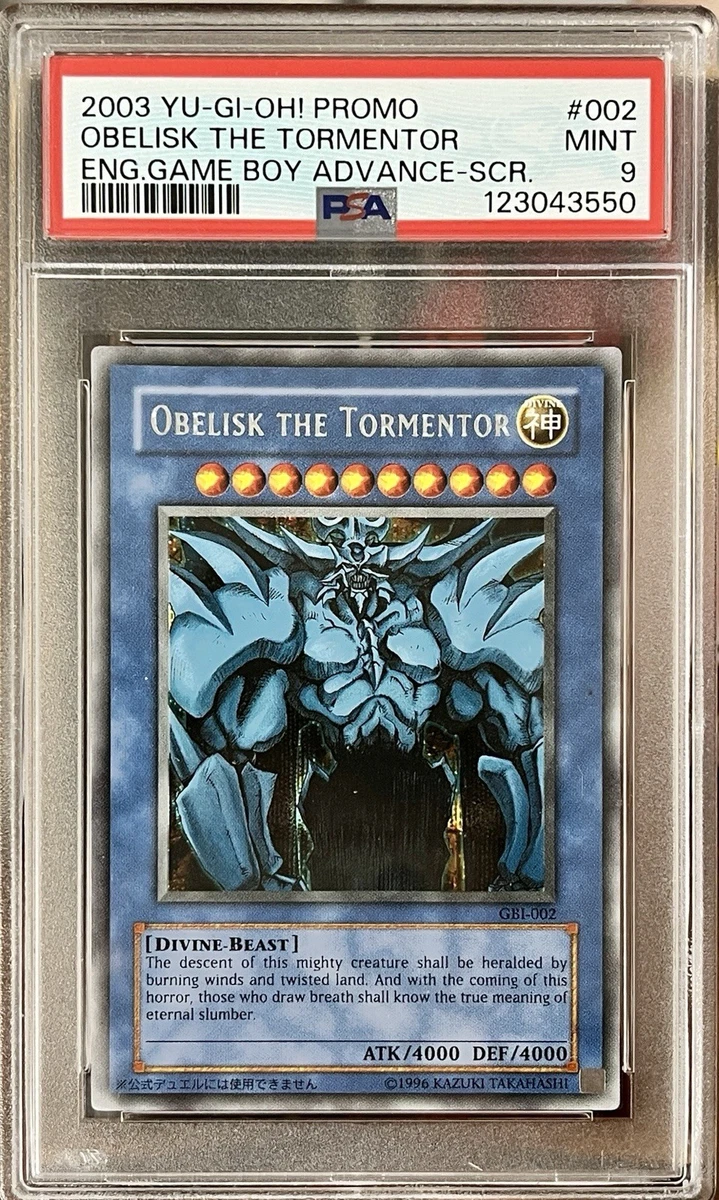 Obelisk The Tormentor Yu-Gi-Oh! TCG Professional Sports