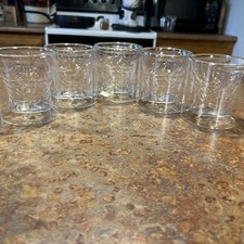 Superman Sculpted Drinking Glass Bioworld Glassware 8oz Collectible NEW Set of 5