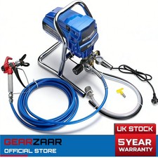 5800PSI Electric Airless Paint Station Sprayer Portable High Pressure Spray Gun