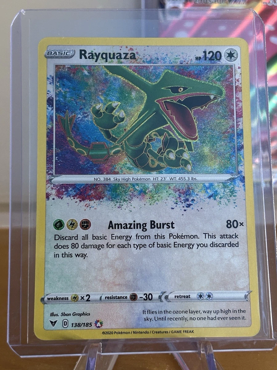 Rayquaza 138/185 Swsh04: Vivid Voltage for sale | eBay