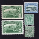 Jamaica 1919-21 Stamps SG#80-3, 92 MH/used CV=15,4$