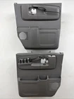 03-14 Chevy Express GMC Savana 2500 3500 Door Panel Set Gray OEM