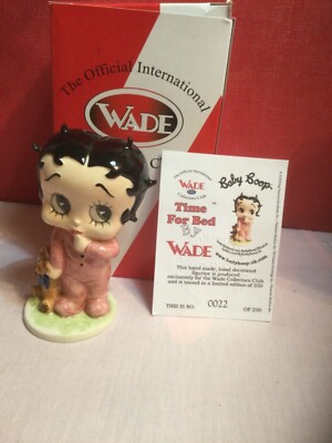 Wade; ''Baby Boop''Time for Bed''(2018) 4''app.Pink P.J's.Hat Zertifikat.Verpackt.