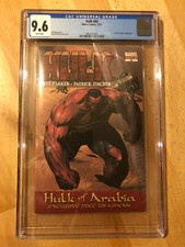 Rare Hulk 42 2011 SDCC Ashcan CGC 9.6 White Pages Comic Marvel Red Hulk