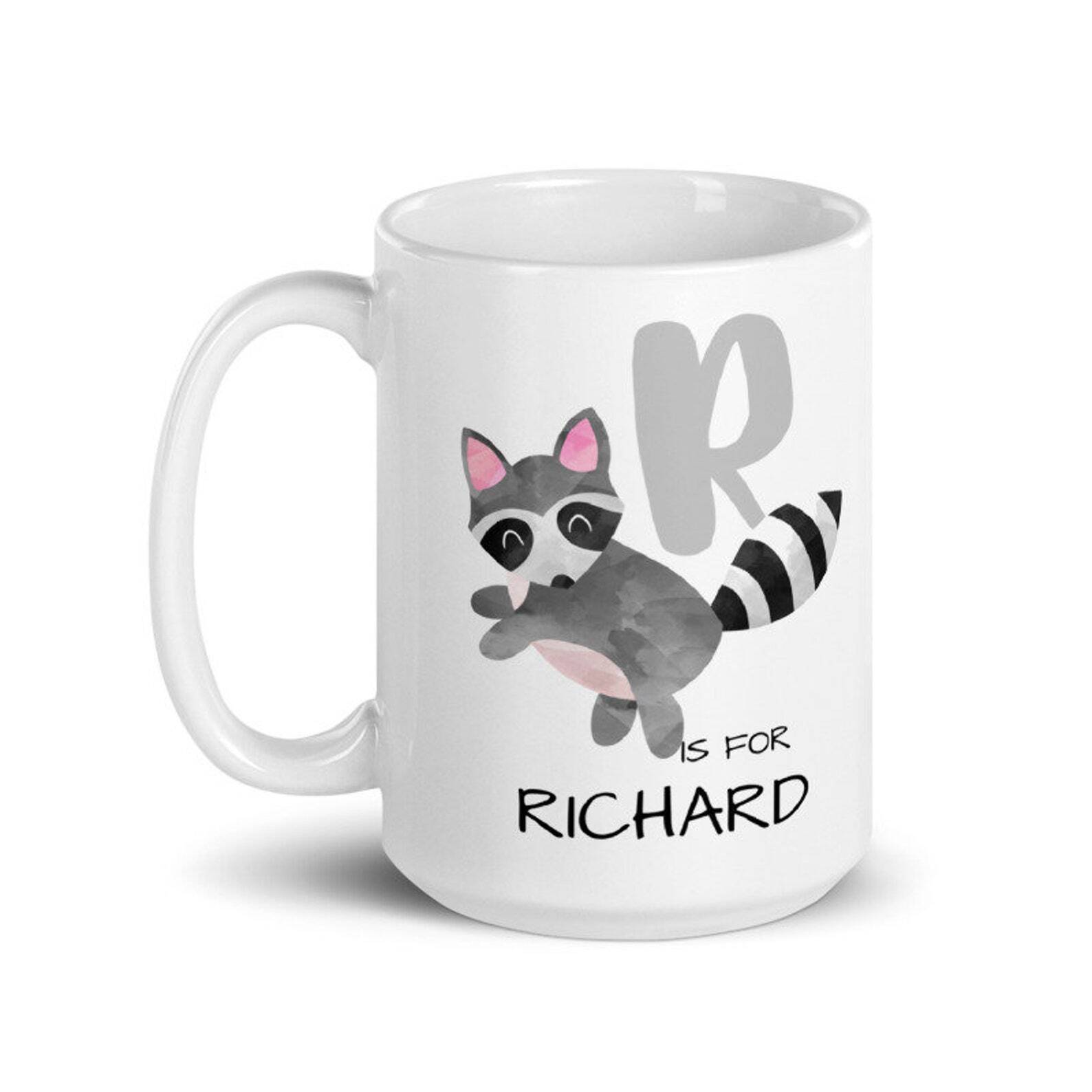 Raccoon Mug Raccoon Gifts Cute Raccoon Cute Animal Mug Raccoon Animal Mug Mug