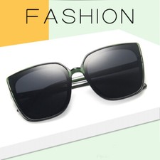 Oversized Big Frame Square Sunglasses Retro Women Fashion Outdoor Shades Glass  