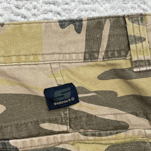 Vintage Sideout Cargo Pants Men's Size 32X30 (Fits 30X29) Military Style Camo - Picture 17 of 17