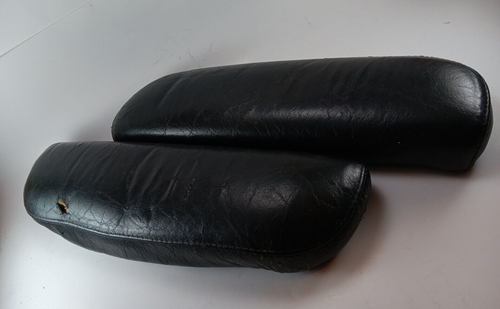 Ekornes Stressless Black Leather Armrest Cushions Chrome Lounge Chair Damage - Picture 9 of 15