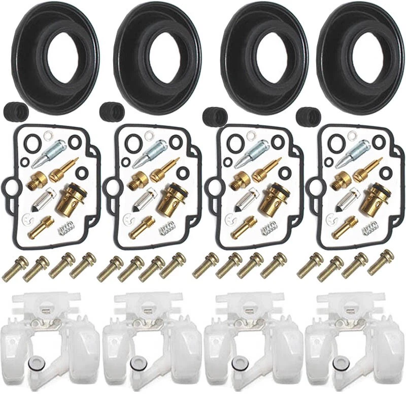 FOR Suzuki GSXR1100 89-92 GSXR1100W 93-98 Carburetor Repair Kit Diaphragm Float Foto 2 de 3